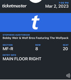Bobby Weir & the Wolf Brothers featuring the Wolfpack on Mar 2, 2023 [029-small]