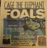 Cage The Elephant / Foals / J Roddy Walston & the Business on May 14, 2014 [681-small]