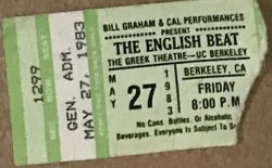 The English Beat / Bow Wow Wow on May 27, 1983 [070-small]