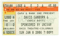 Chris Botti / david sanborn on Jan 8, 2006 [858-small]