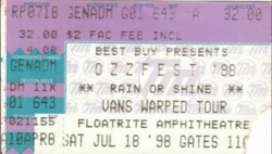 Ozzfest/Warped Tour 1998 on Jul 18, 1998 [946-small]