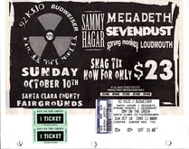 Sammy Hagar / Megadeth / Sprung Monkey / Sevendust on Oct 10, 1999 [633-small]