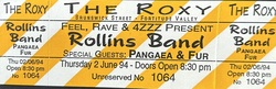 Rollins Band / Pangea / Fur on Jun 2, 1994 [831-small]