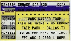 Vans Warped Tour 2000 on Aug 4, 2000 [887-small]