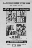The Beach Boys / Paul Revere & The Raiders / Bobbie Gentry on Aug 26, 1967 [183-small]