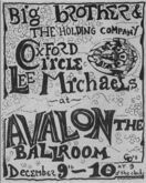 Janis Joplin / Big Brother And The Holding Company / Oxford Circle / Lee Michaels on Dec 10, 1966 [907-small]