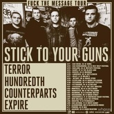 Stick To Your Guns / Terror / Hundredth / Expire / Counterparts on Apr 9, 2014 [816-small]