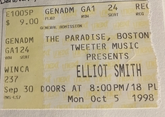 Elliott Smith / Quasi on Oct 5, 1998 [197-small]