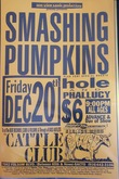 The Smashing Pumpkins / Hole / Phallucy on Dec 20, 1991 [278-small]