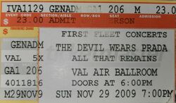 All That Remains / The Devil Wears Prada / The Story So Far / Haste the Day on Nov 29, 2009 [808-small]