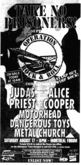 Judas Priest / Alice Cooper / Motörhead / Dangerous Toys / Metal Church on Aug 17, 1991 [617-small]