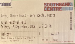 "Forever Heavenly" / Doves / Cherry Ghost on Sep 12, 2008 [926-small]