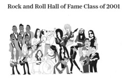 Rock and Roll Hall of Fame Induction Ceremony (2001), tags: Michael Jackson, Steely Dan, Queen, Aerosmith, Solomon Burke, Bono, Paul Simon, The Flamingoes, Kid Rock, Keith Richards, Foo Fighters, James Burton, Ricky Martin, Mary J. Blige, Paul Schaffer, Johnnie Johnson, Robbie Robertson, New York, New York, United States, Advertisement, Gig Poster, Waldorf-Astoria Hotel - New York City - 16th Annual Rock & Roll Hall of Fame Induction Ceremony 2001 on Mar 19, 2001 [295-small]