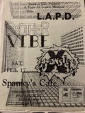 L.A.P.D. / Brother  Vibe / Monster X on Jan 2, 1990 [178-small]