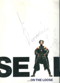 ✍🏽Seal's autograph. (I met him after the show in Germany, 1991), tags: Seal, Offenbach, West Germany, Merch, Gig Poster, Stadthalle Offenbach - Seal on Nov 6, 1991 [218-small]
