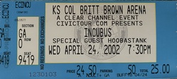 Incubus / Hoobastank on Apr 24, 2002 [800-small]