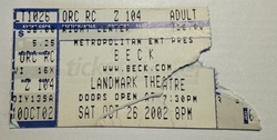 Beck / Fountains of Wayne on Oct 26, 2002 [668-small]