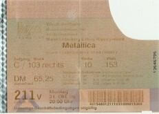 Metallica / Corrosion Of Conformity on Oct 21, 1996 [151-small]