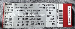Rise Against / The Gaslight Anthem on Sep 25, 2012 [293-small]