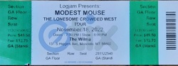 Modest Mouse / Mattress on Nov 18, 2022 [783-small]