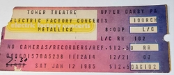 Metallica / W.A.S.P. / Armored Saint on Jan 12, 1985 [132-small]