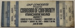 Corrosion Of Conformity / Machine Head / Myra Mains on Aug 30, 1997 [925-small]