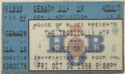 The Tragically Hip / The Derek Trucks Band on Oct 30, 1998 [636-small]