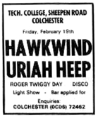 Hawkwind / Uriah Heep on Feb 19, 1971 [954-small]