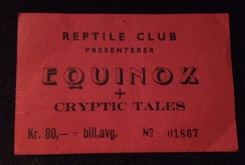 Equinox / Cryptic Tales on Feb 22, 1991 [309-small]
