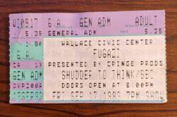 Fugazi / Shudder to Think / Sam Black Church on Sep 17, 1993 [115-small]