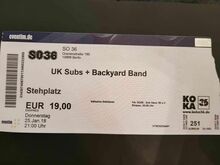 UK Subs / The Backyard Band (GER) on Jan 25, 2018 [494-small]