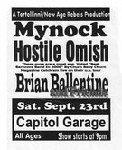 Hostile Omish / brian Ballentine and Friends / Mynock on Sep 23, 2000 [842-small]