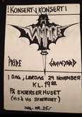 Vampire / Pride / Graveyard on Nov 29, 1986 [510-small]