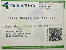 Whitey Morgan and the 78's on Mar 13, 2015 [549-small]
