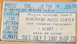Heart / Tom Kimmel on Jul 7, 1987 [516-small]