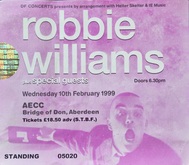 Robbie Williams / The Divine Comedy on Feb 10, 1999 [740-small]