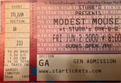Modest Mouse on Jun 2, 2000 [106-small]