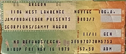 Scorpions / Sammy Hagar on Nov 16, 1979 [748-small]