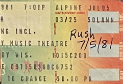 Rush / The Joe Perry Project on Jul 5, 1981 [767-small]