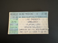 Candlebox / The Flaming Lips / Mother Tounge on Oct 21, 1994 [549-small]