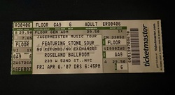 Stone Sour / Shadows Fall / Lacuna Coil on Apr 6, 2007 [777-small]