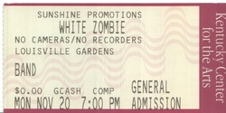 White Zombie / Ramones / Supersuckers on Nov 20, 1995 [095-small]