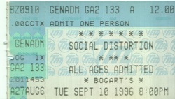 Social Distortion / D Generation / No Knife on Sep 10, 1996 [108-small]