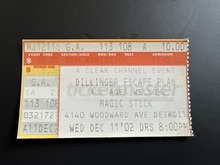 Dillinger Escape Plan / Mastodon / Kid Brother Collective on Dec 11, 2002 [352-small]