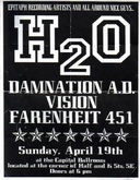 H2O / Damnation A.D. / Vision / Farenheit 451 on Apr 19, 1998 [741-small]