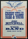 Programme for the gig, Crosby, Stills, Nash & Young / Joni Mitchell / The Band / Jesse Colin Young on Sep 14, 1974 [219-small]