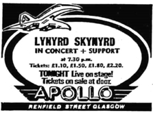 Lynyrd Skynyrd / Steve Gibbons Band on Feb 13, 1976 [819-small]