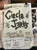 Circle Jerks / Social Distortion / Sin 34 / Panty Shields on Dec 23, 1982 [254-small]