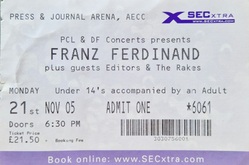 Franz Ferdinand / Editors / 1990s on Nov 21, 2005 [451-small]