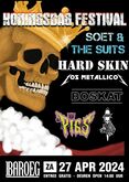 Hard Skin / Pigs (NL) / Soet & The Suits / Los Metallicos / Boskat / Sub Rockers on Apr 27, 2024 [521-small]